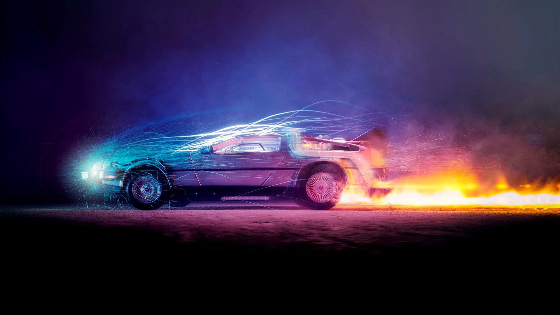 پس زمینه Back to the Future
