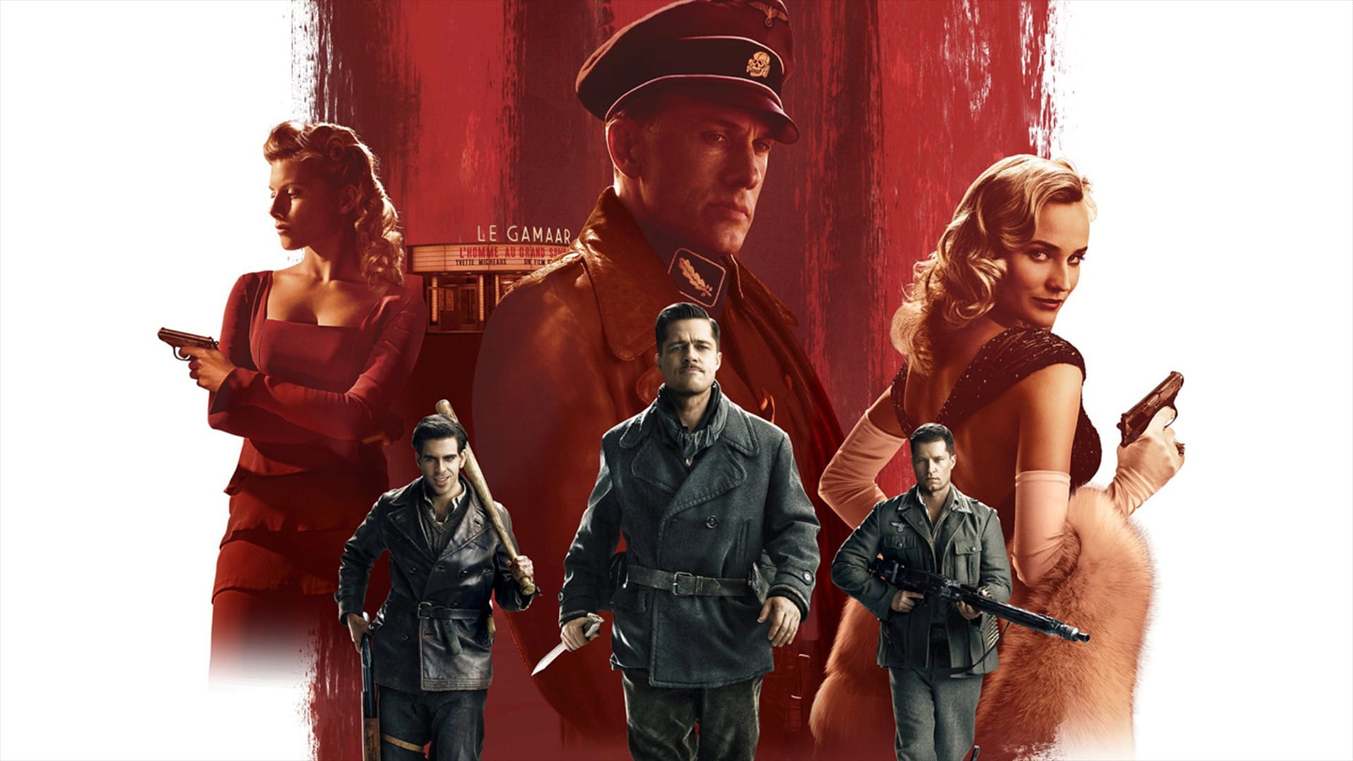 پس زمینه Inglourious Basterds