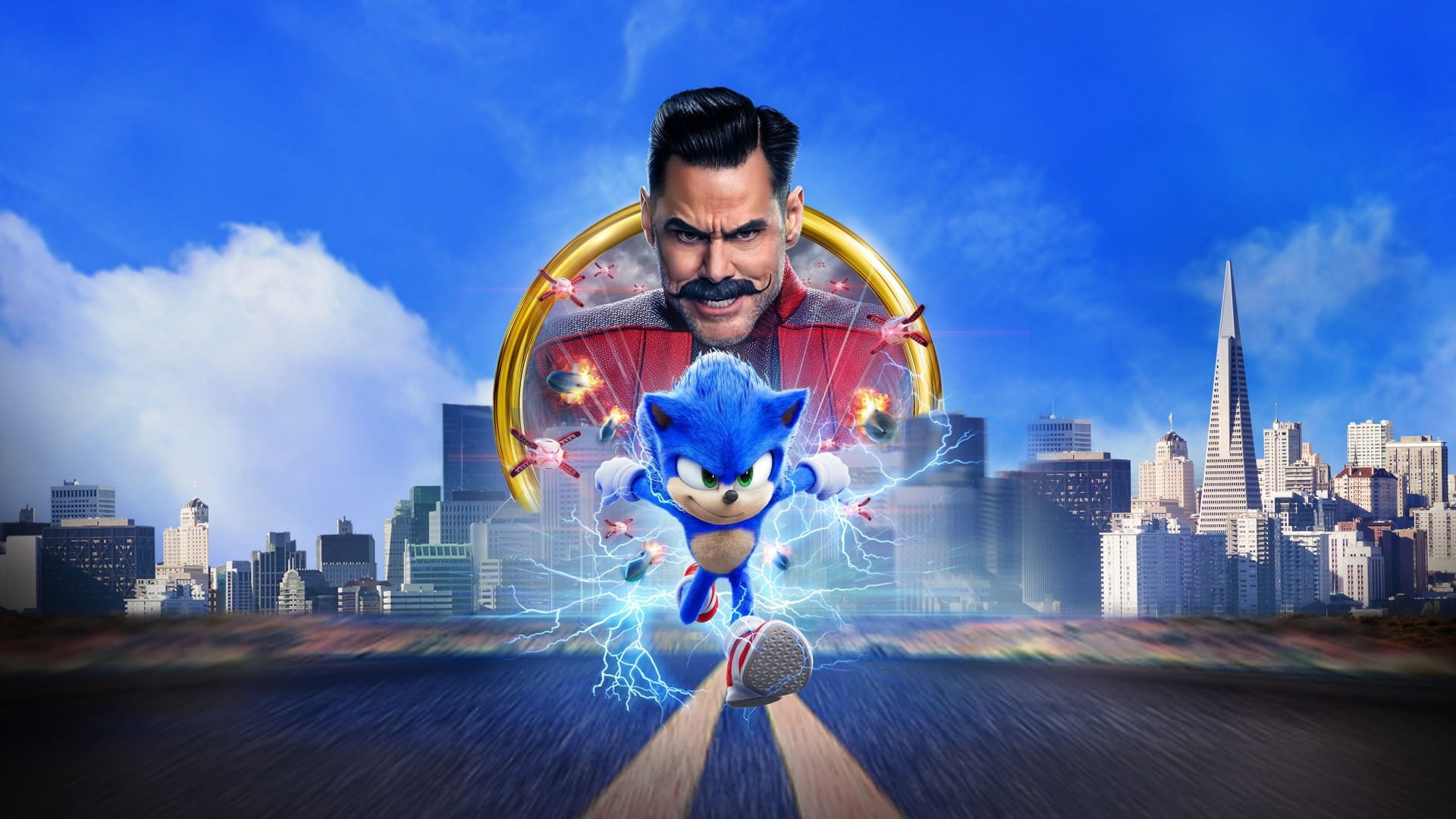 پس زمینه Sonic the Hedgehog