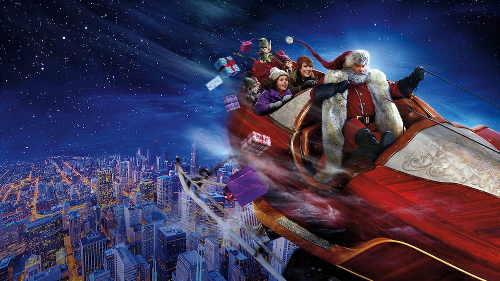 پس زمینه The Christmas Chronicles