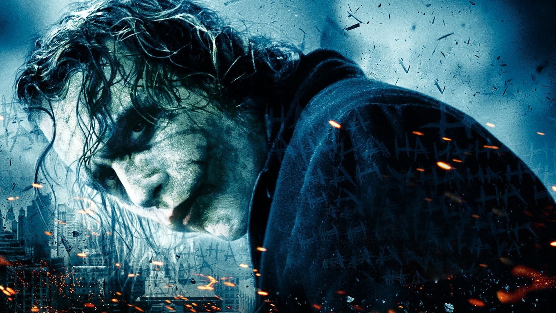پس زمینه The Dark Knight