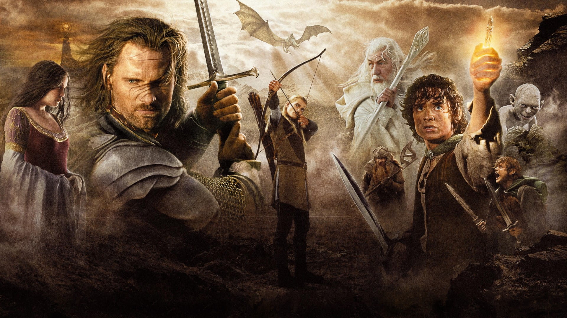 پس زمینه The Lord of the Rings: The Return of the King