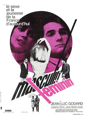 دانلود فیلم Masculine Feminine 1966 مذکر، مؤنث