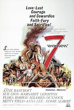 دانلود فیلم 7 Women 1965 هفت زن