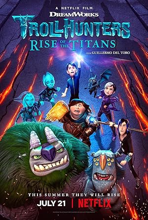 دانلود فیلم Trollhunters: Rise of the Titans 2021 شکارچیان ترول, ظهور تایتان ها