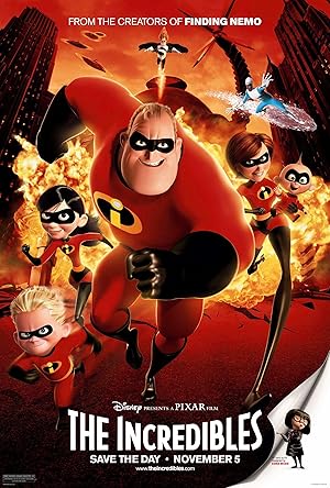 دانلود انیمیشن The Incredibles 2004 شگفت انگیزان