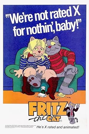 دانلود فیلم Fritz the Cat 1972 فریتز گربه