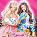 پس زمینه Barbie as The Princess and the Pauper