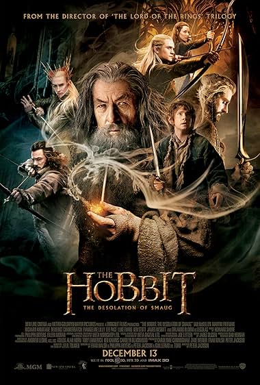 دانلود فیلم The Hobbit: The Desolation of Smaug 2013 سرزمین میانه ۱: هابیت ۲: ویرانی اسماگ