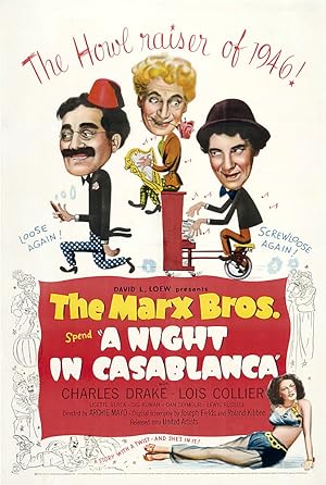 دانلود فیلم A Night in Casablanca 1946 یک شب در کازابلانکا