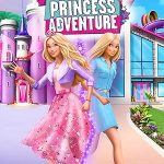 پس زمینه Barbie Princess Adventure