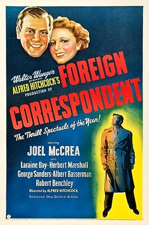دانلود فیلم Foreign Correspondent 1940 خبرنگار خارجی