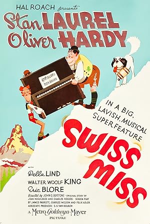 دانلود فیلم Swiss Miss 1938 خانم سوئیسی