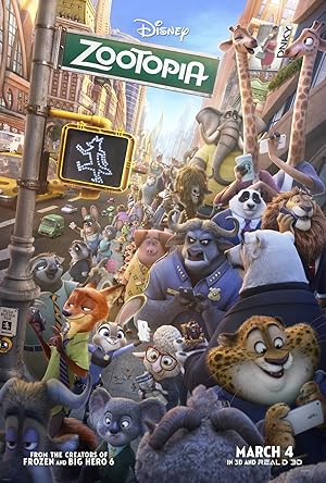 دانلود انیمیشن Zootopia 2016 زوتوپیا