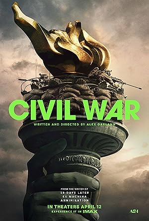 دانلود فیلم Civil War 2024 جنگ داخلی