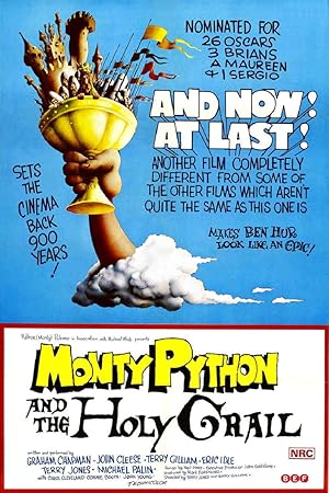 دانلود فیلم Monty Python and the Holy Grail 1975 مانتی پایتون و جام مقدس