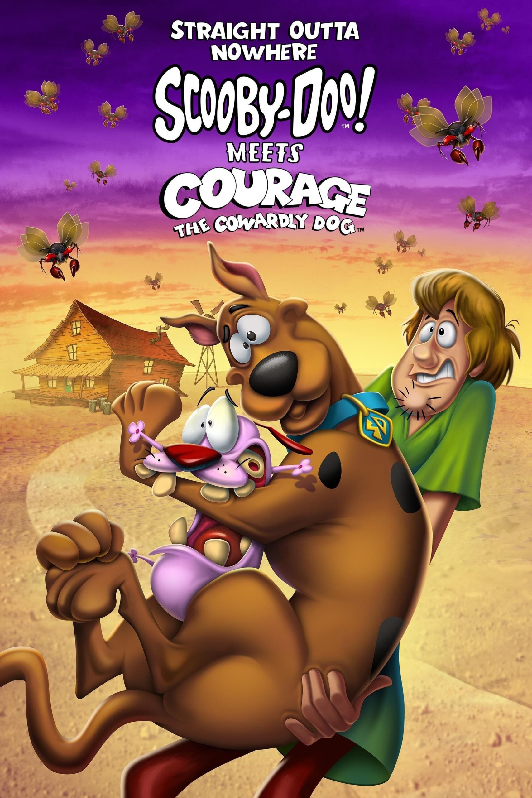دانلود فیلم Straight Outta Nowhere: Scooby-Doo! Meets Courage the Cowardly Dog 2021 اسکوبی دوو : ملاقات با سگ ترسو