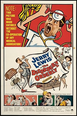 دانلود فیلم The Disorderly Orderly 1964 بی نظم منظم