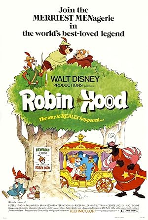 دانلود انیمیشن Robin Hood 1973 رابین هود