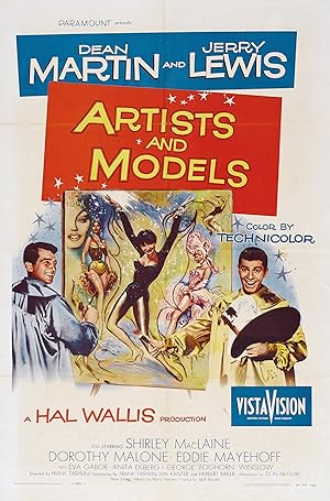 دانلود فیلم Artists and Models 1955 هنرمندان و مدل ها