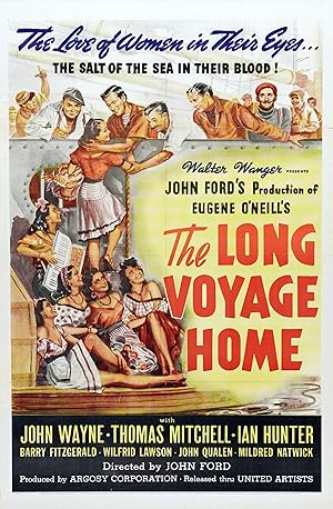 دانلود فیلم The Long Voyage Home 1940 سفر دریایی طولانی به خانه