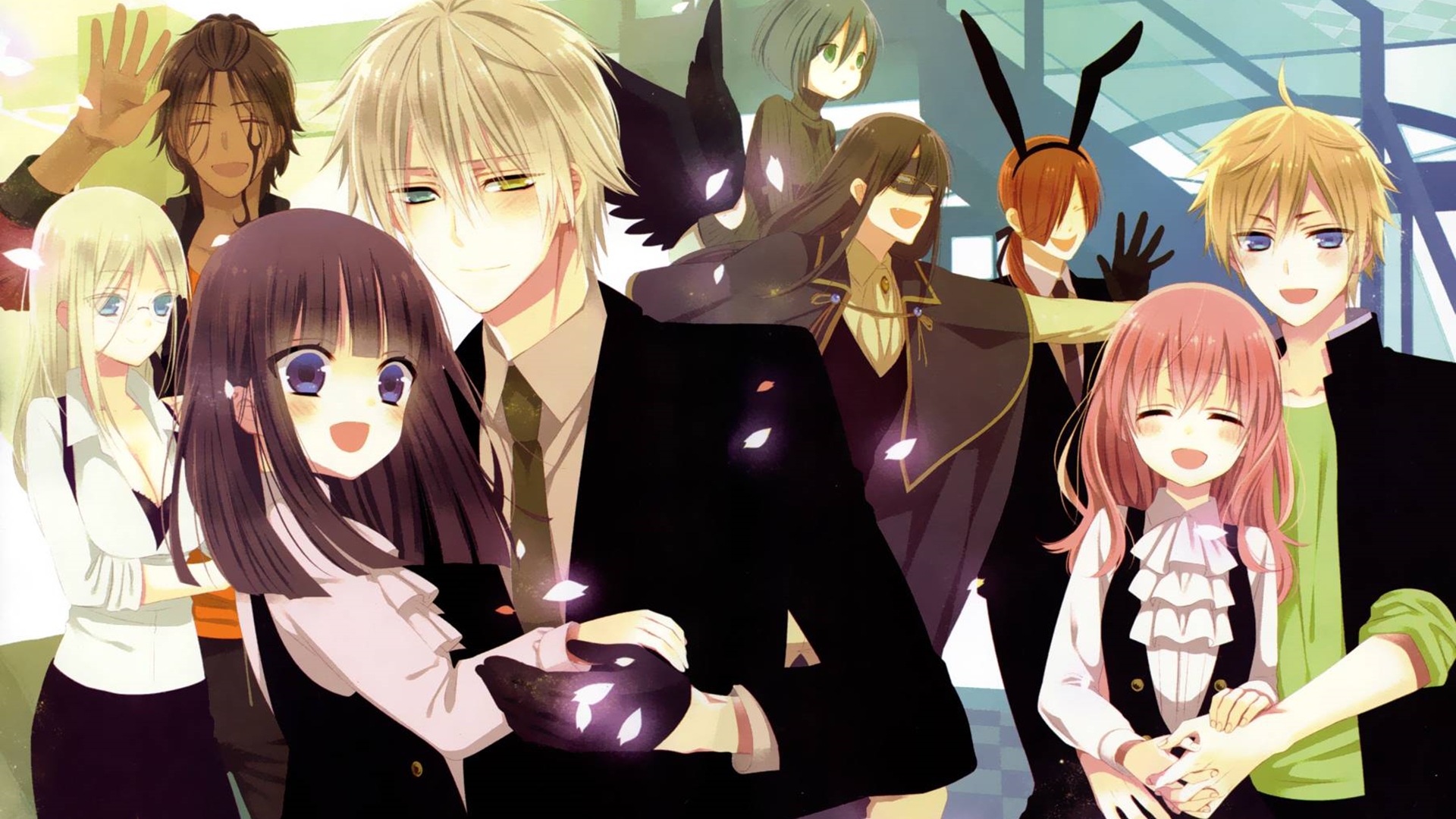 پس زمینه Inu x Boku SS