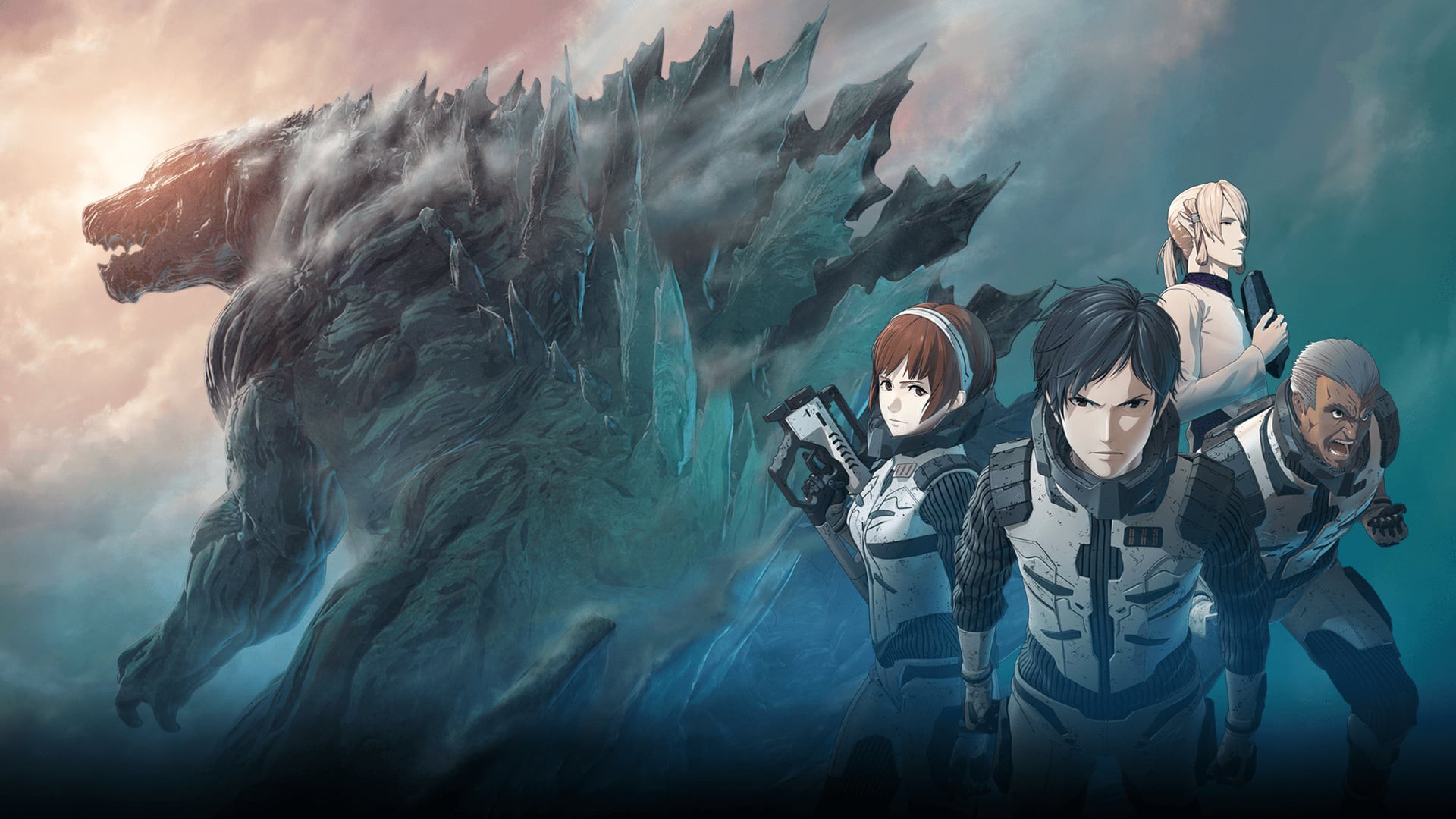 دانلود انیمه Godzilla: Planet of the Monsters 2017 گودزیلا: سیاره هیولاها