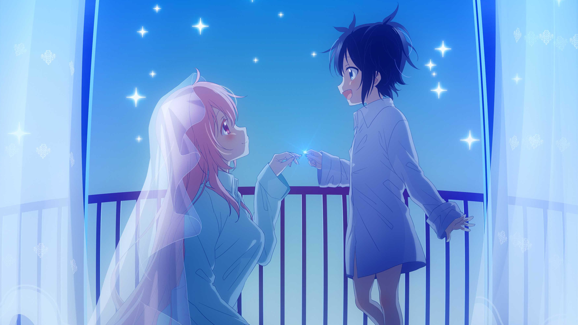پس زمینه Happy Sugar Life