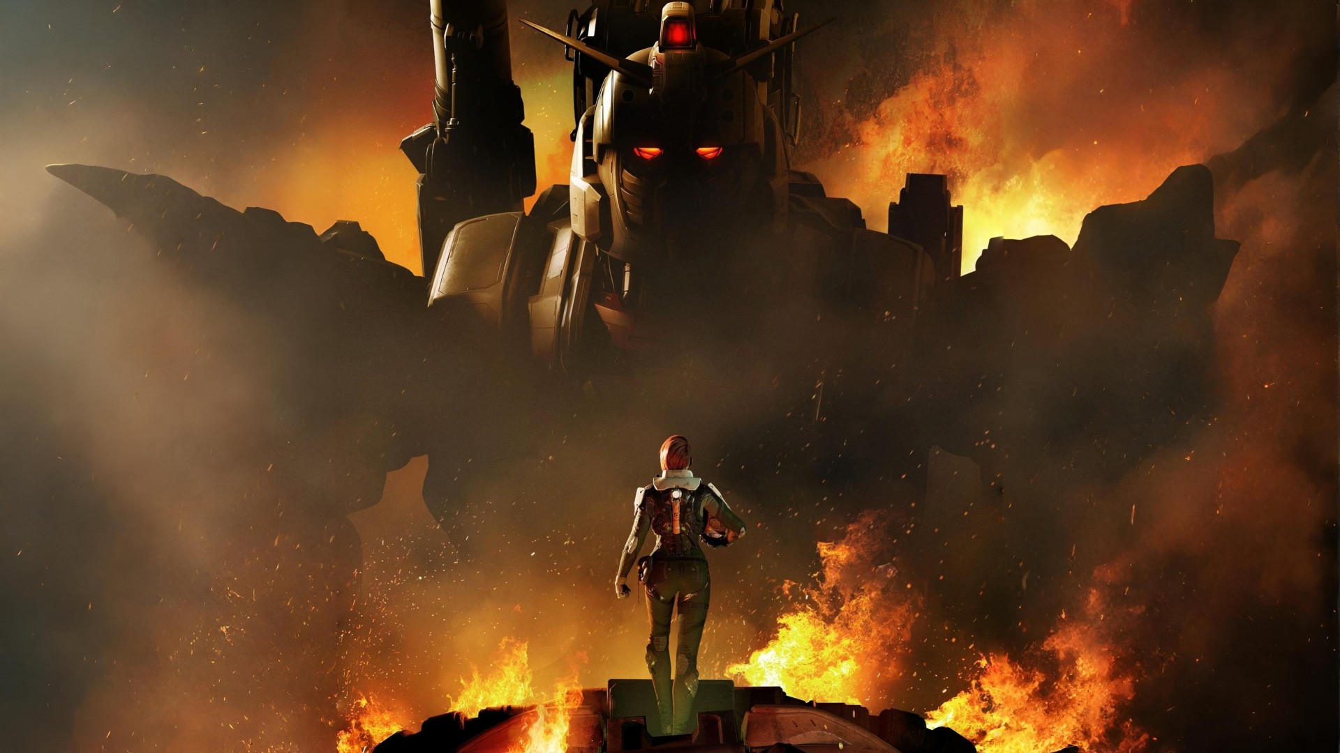 پس زمینه Gundam: Requiem for Vengeance