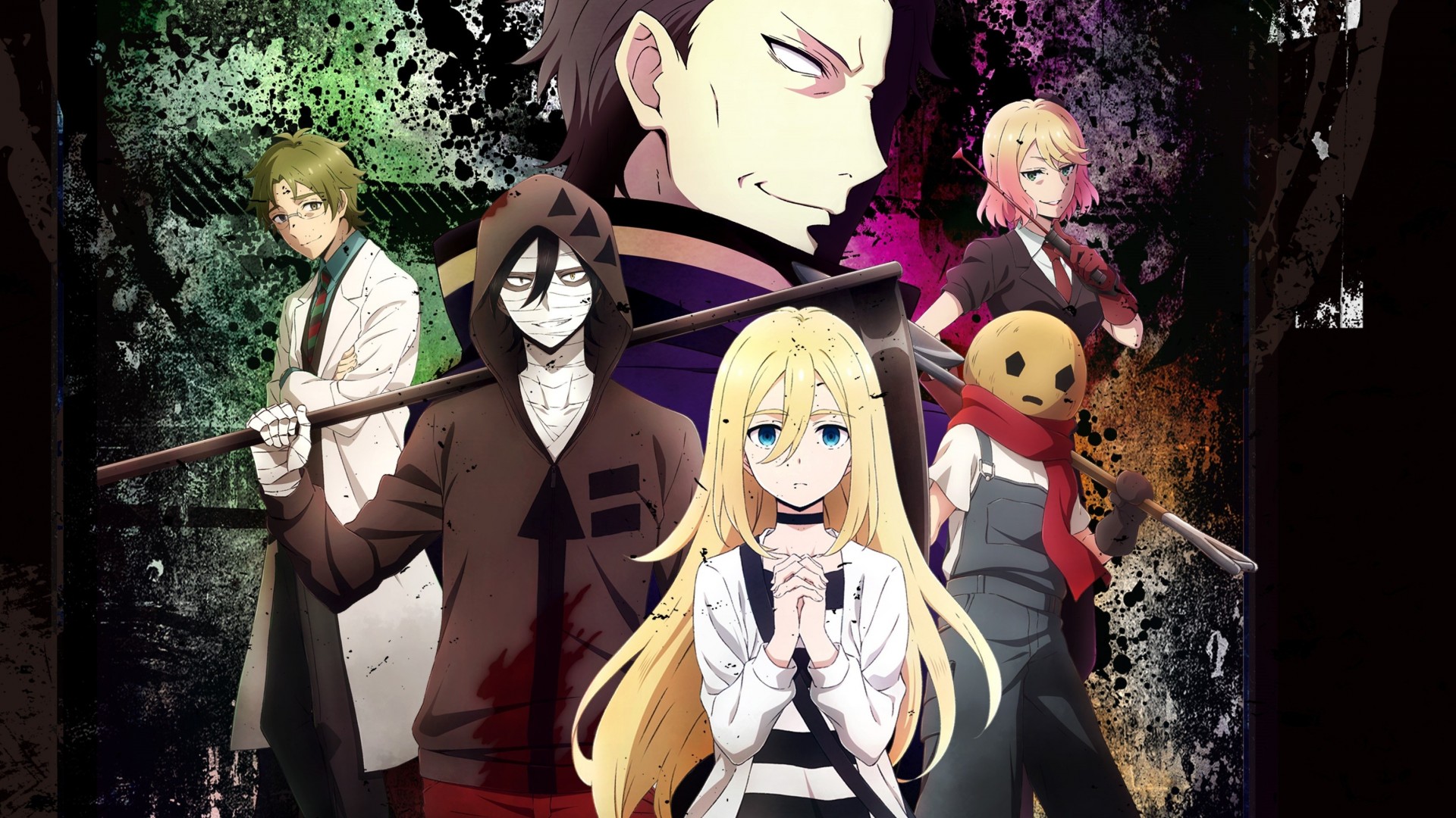 پس زمینه Angels of Death