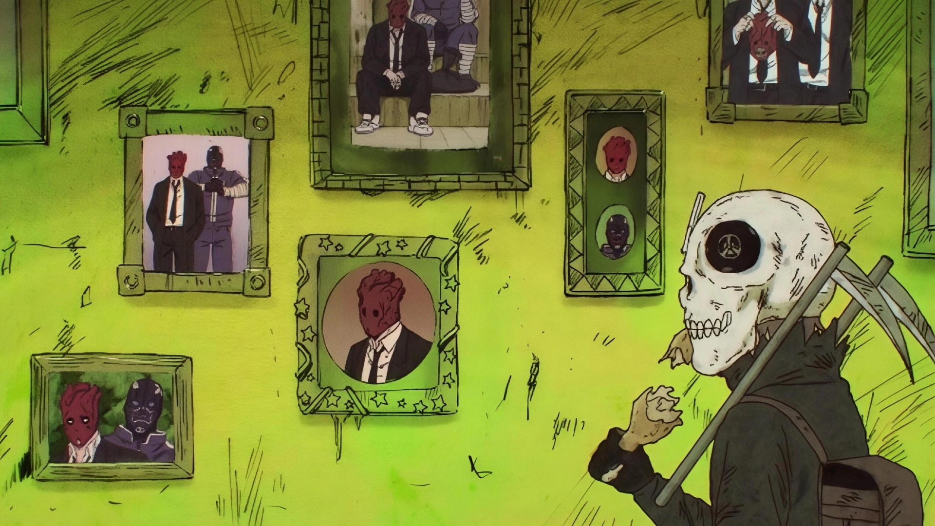 پس زمینه Dorohedoro