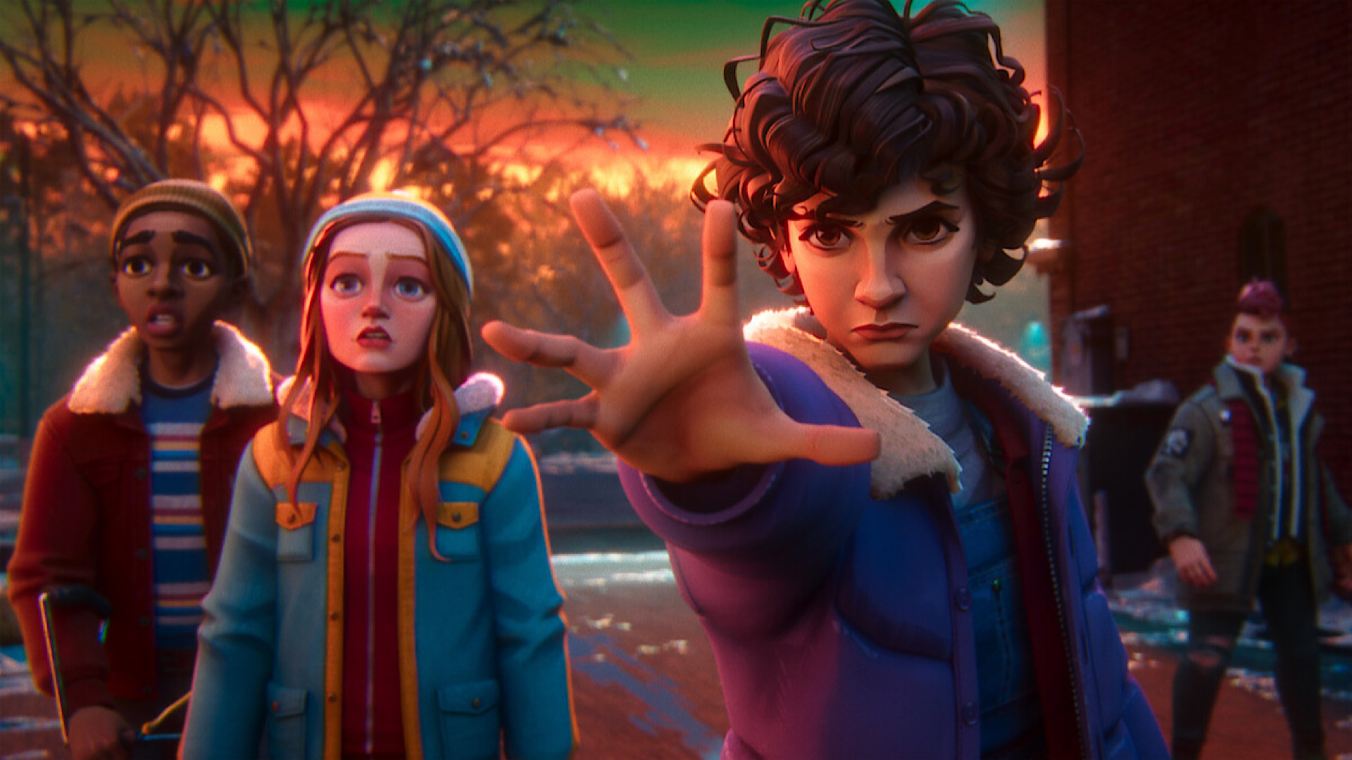 پس زمینه Stranger Things: Tales from '85