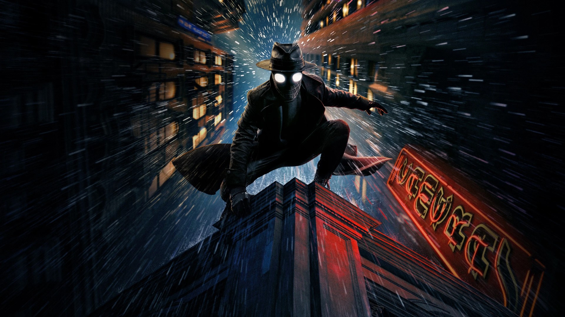 پس زمینه Spider-Noir