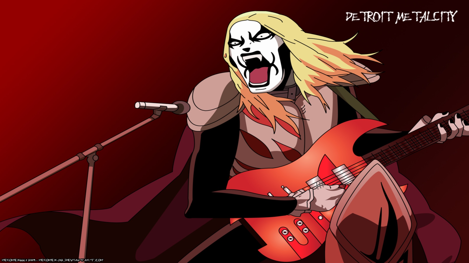 پس زمینه Detroit Metal City