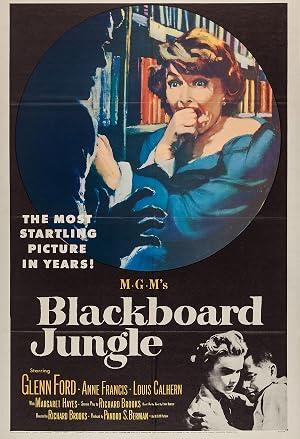 دانلود فیلم Blackboard Jungle 1955 مدرسه اوباش و اراذل
