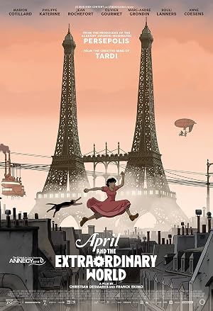 دانلود انیمیشن April and the Extraordinary World 2015 آپریل و دنیای فوق‌العاده