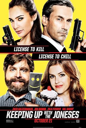 دانلود فیلم Keeping Up with the Joneses 2016 چشم و هم چشمی