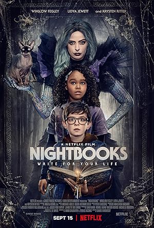 دانلود فیلم Nightbooks 2021 کتاب های شبانه