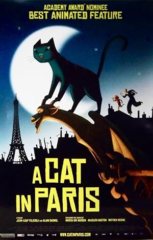 دانلود فیلم A Cat in Paris 2010 گربه ای در پاریس