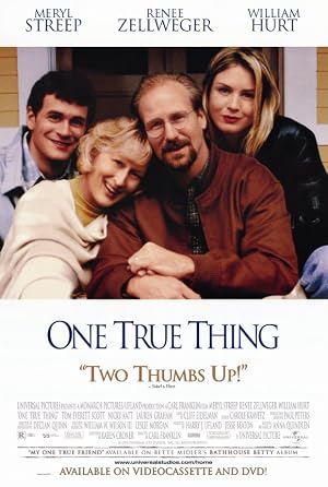 دانلود فیلم One True Thing 1998 یک چیز واقعی